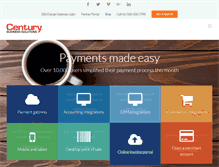 Tablet Screenshot of centurybizsolutions.net